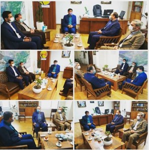 دیدار شهردار و اعضای شورای شهر کیاکلا با مدیر عامل برق مازندران