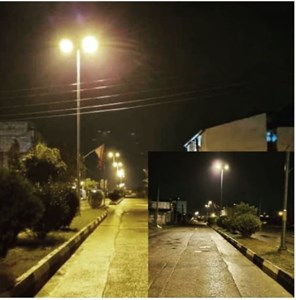 روشنایی بلوار امام رضا (ع)