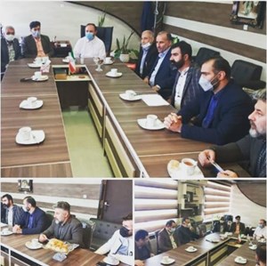 دیدار مسئولین شهری و شهرستانی با شهردار