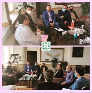 جلسه دکتر مرادیان نماینده محترم حوزه انتخابیه ، بهمراه شهردار و اعضای شورای شهر در دفتر دکتر مفید غلامی رئیس سازمان مدیریت و برنامهریزی استان جهت تامین اعتبار ۸ میلیارد تومانی آسفالت معابر شهری کیاکلا