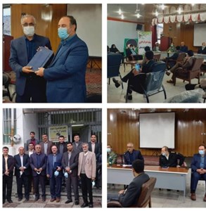 مراسم تکریم شهردار کیاکلا در جلسه شورای اداری فرمانداری سوادکوه شمالی بخاطر ۳ سال تصدی آقای پاریاو در سمت معاون فرماندار