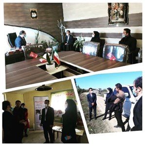 دیدار معاونت خدمات شهری شهرداری بهشهر با شهردار در راستای اجرای طرح ماپ