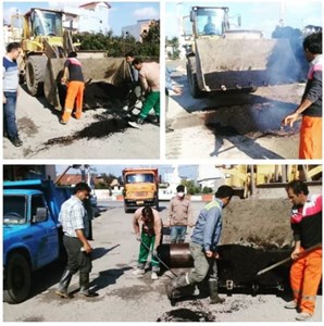 لکه گیری آسفالت سطح شهر (یکشنبه ۱۴۰۰/۸/۲۳)